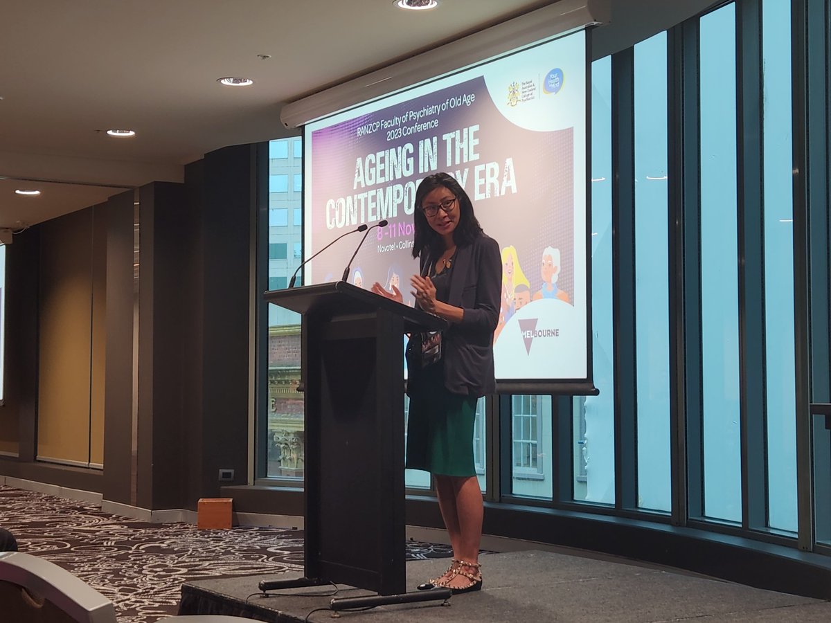 <a href="/Doctor_Samba/">Associate Professor Samantha Loi, MD, PhD</a> kick-starts the <a href="/RANZCP/">RANZCP</a> POA faculty conference in Melbourne. Serious number of people attending....