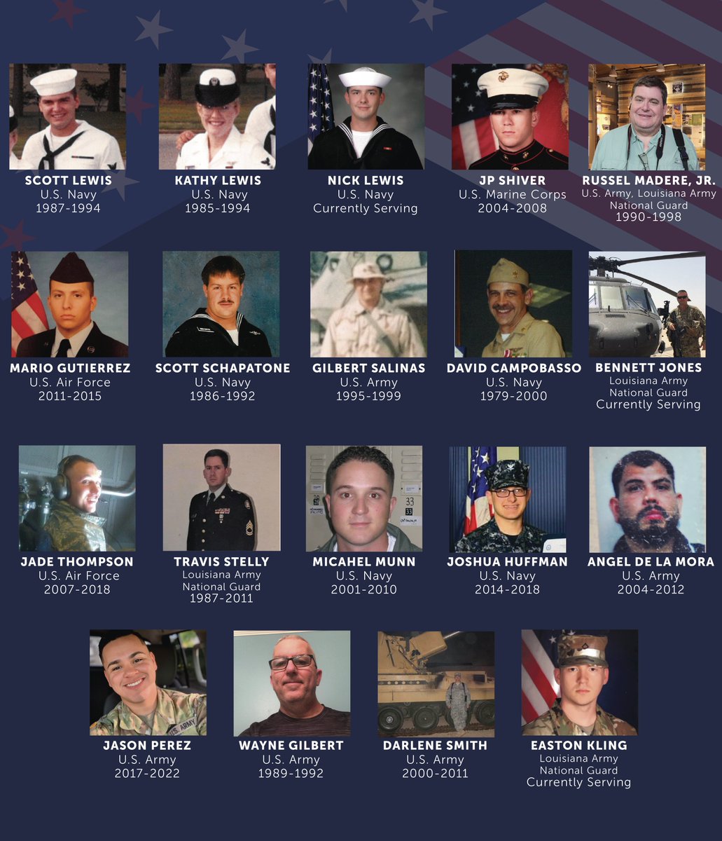 On Veterans Day, MMR proudly pays tribute to the veterans within our community who have selflessly served our nation. We honor our veteran employees and employee family members for their bravery and resilience. (1/2)