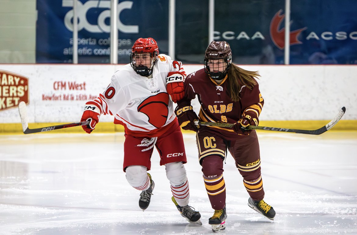 Renegadesphoto's tweet photo. Some photos from the @SAIT_Trojans women’s hockey game https://t.co/ilsccufs6r