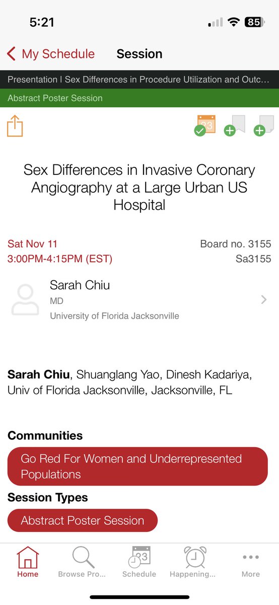 Sarah Chiu, MD (@sarahchiumd) on Twitter photo Fortunate and excited to present my abstract at this weekend’s AHA Scientific Sessions! Come ‘round if this topic piques your interest 😄 #AHA23 #womenincardiology <a href="/AHAScience/">AHA Science</a> <a href="/GoRedForWomen/">GoRedforWomen</a> Fortunate and excited to present my abstract at this weekend’s AHA Scientific Sessions! Come ‘round if this topic piques your interest 😄 #AHA23 #womenincardiology <a href="/AHAScience/">AHA Science</a> <a href="/GoRedForWomen/">GoRedforWomen</a>
