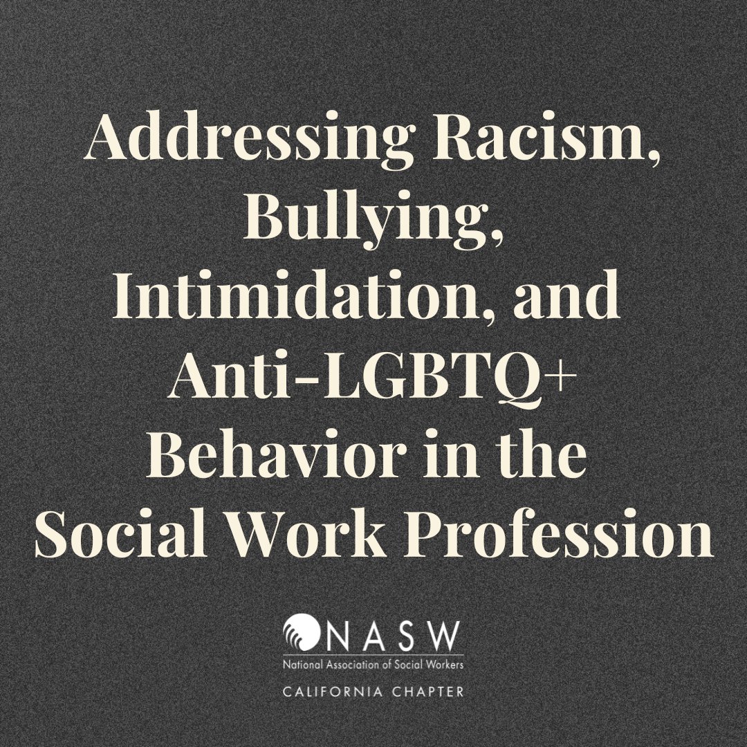 naswca's tweet photo. (1/3) It has come to our notice that there were instances of racism, bullying, intimidation, harassment, and anti-LGBTQ+ behavior displayed towards staff, presenters, volunteers, and partners during the conference. https://t.co/JLGoFmXrw4