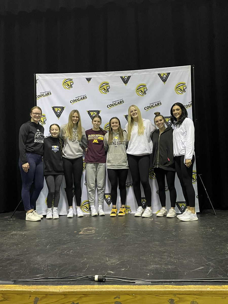 Congratulations <a href="/BirkholzMacy/">Macy Birkholz</a> on your official commitment to continue your 🏀 journey at <a href="/WayneStateWBB/">Wayne State WBB</a> next year! Your Cougar Family is so very proud and excited for you!! 👏🏻 👏🏻