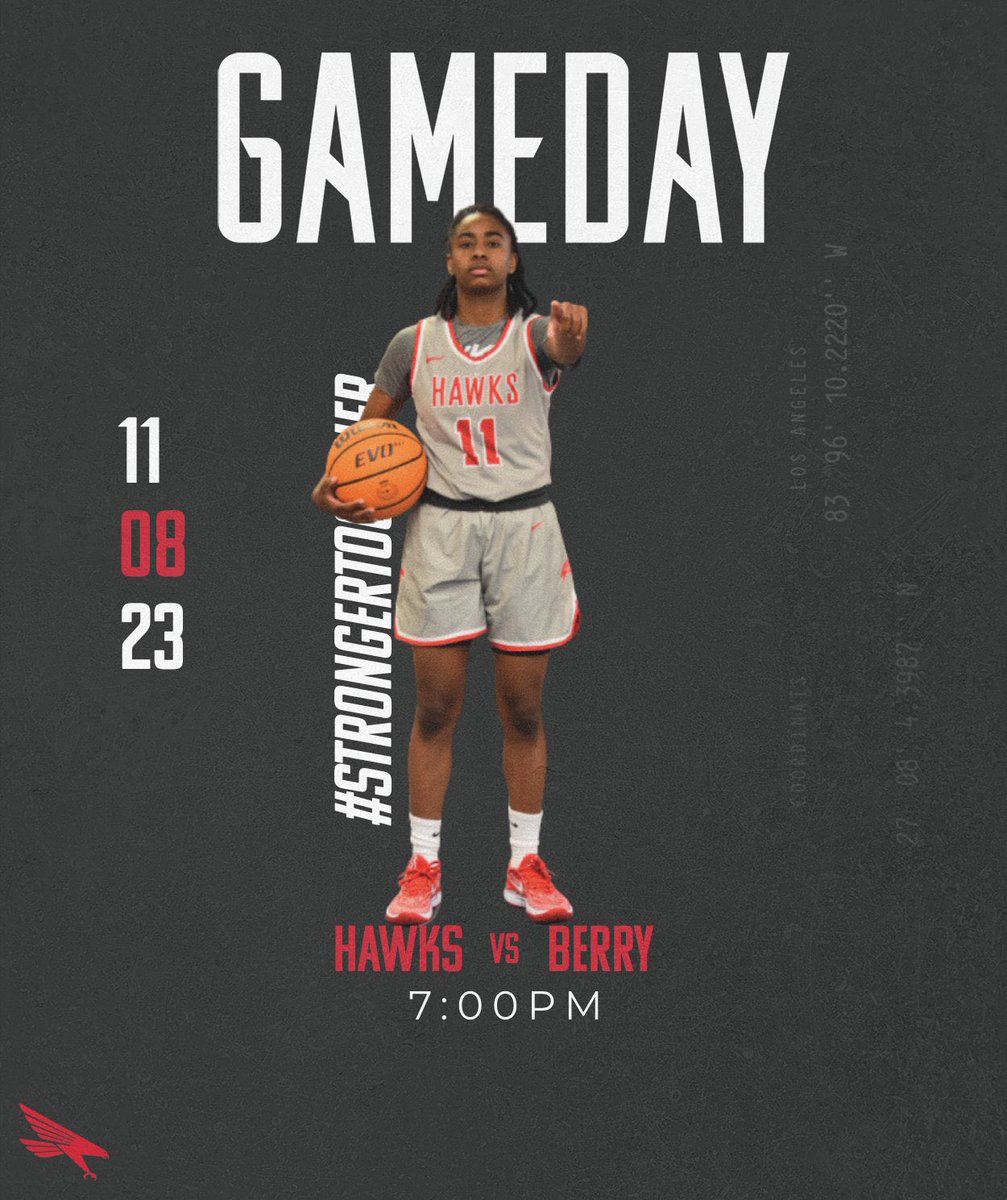 GAMEDAY! Hawks vs Berry in Roland Arena at 7pm.