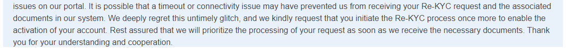 nanothoughts's tweet photo. @zerodha @Nithin0dha @Nithin0dha We are going in circles and doing KYC every day. Now posted the physical documents via courier - 40+ days... @SEBI_India Who is responsible for the monetary losses and duress? No complaints mechanism (as per Zerodha website) worked/ responded. #Zerodha #FailedProcess https://t.co/LbKLU9YHkb