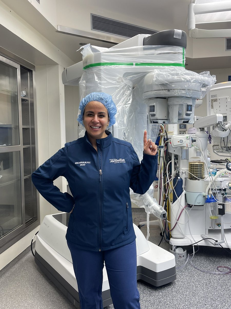 Congratulations to my partner, <a href="/monicamorganmd/">Monica Morgan MD</a> for successfully completing her first DaVinci Single-Port robotics case. Cheers! 👏👏👏Many more to come! 👍👍👍<a href="/intuitivesurg/">Intuitive</a> #LeadingMedicine <a href="/HMethodistUro/">Houston Methodist Urology and Residency Program</a> <a href="/HMethodistMD/">Houston Methodist MD</a>