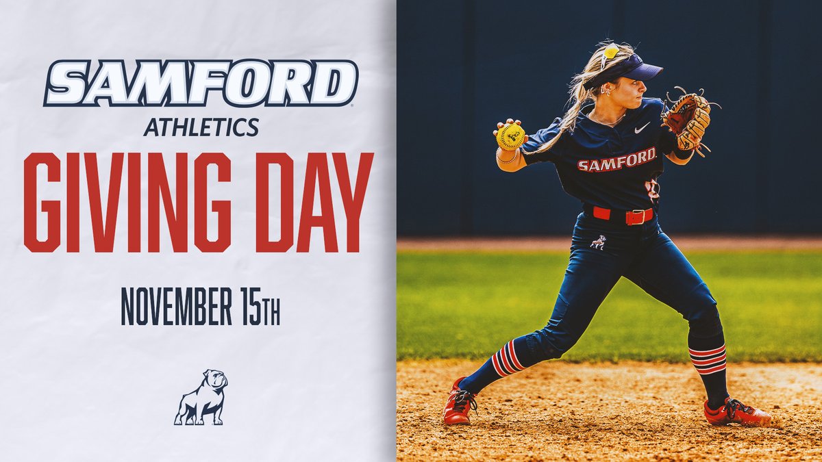 The 5th annual Samford Giving Day is 𝐎𝐍𝐄 𝐖𝐄𝐄𝐊 away 📅

This is a great way to support the Bulldogs‼️

#AllForSAMford