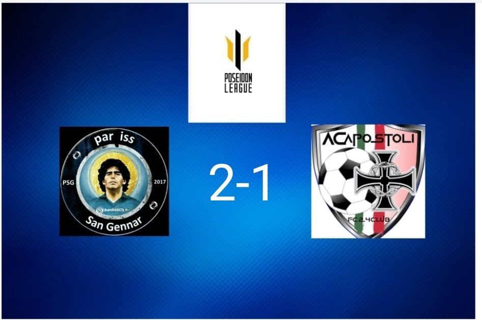 Tronfi della vittoria di lunedì, i nostri ragazzi faticano nel ritorno.

2 a 1 sudato e, forse, anche il sottoscritto dopo aver seguito il match