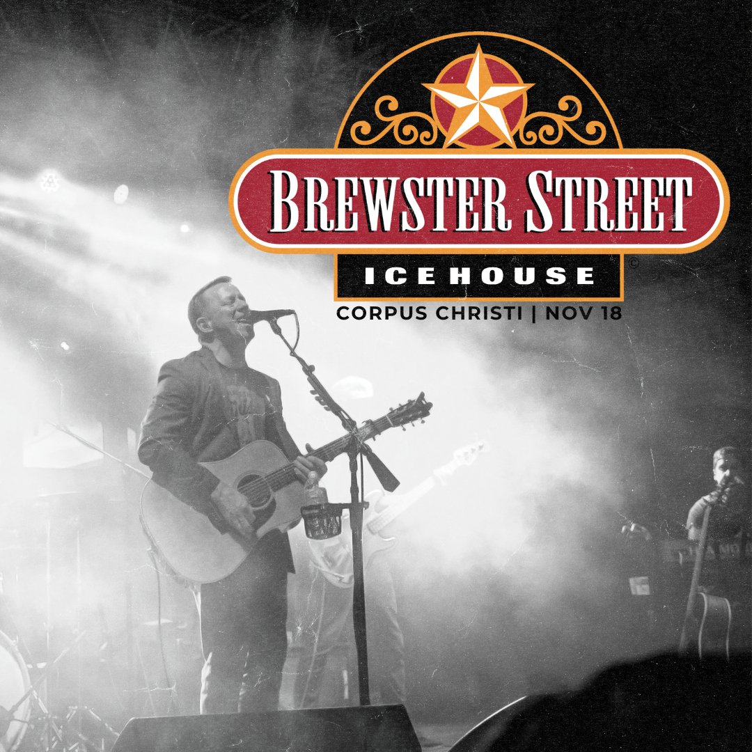 We're headed for Corpus Christi next weekend for a great show at @brewsterstreet 🔥 

Get ready for mouthwatering food and drinks, and the best live music in South Texas 🎵🎸

Tickets at corymorrow.com/tour-dates/