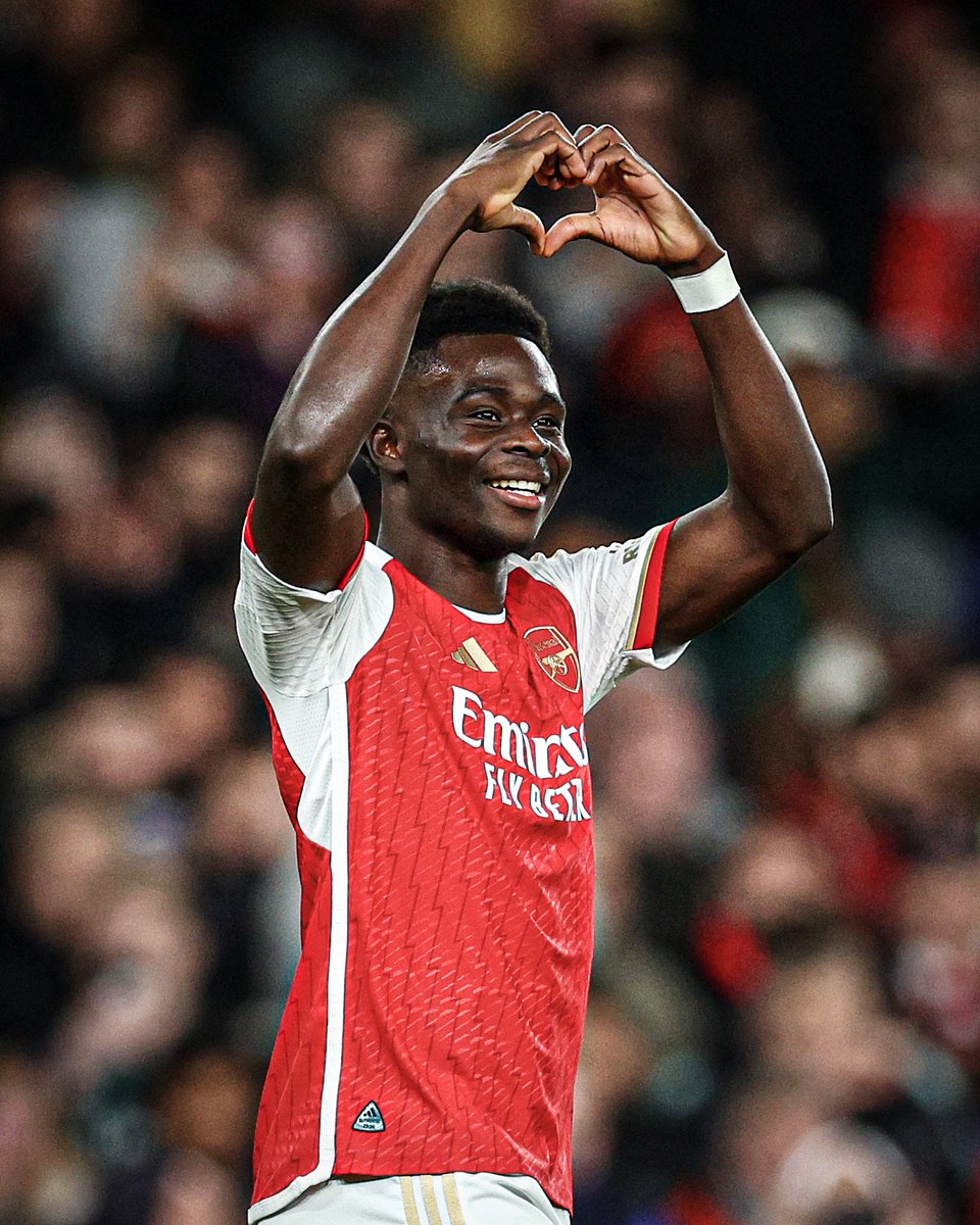 🚨No English player has been involved in more Champions League goals this season than Bukayo Saka 🔥🏴󠁧󠁢󠁥󠁮󠁧󠁿💪🏾💪🏾
#StarBoy 🌶️🌶️
#UCL
#ARSSEV