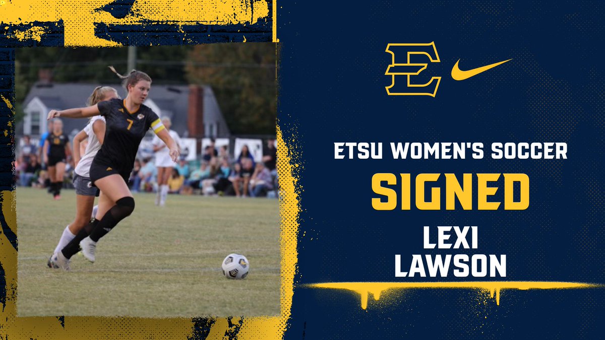𝓢𝓲𝓰𝓷𝓮𝓭 📝     

Welcome 𝙇𝙚𝙭𝙞 𝙇𝙖𝙬𝙨𝙤𝙣 to the Buccaneer family❗️

📍Athens, Tenn. 
🔹McMinn County High School 
🔹Forward
🔹Chattanooga Red Wolves SC

#ETSUTough 🏴‍☠️