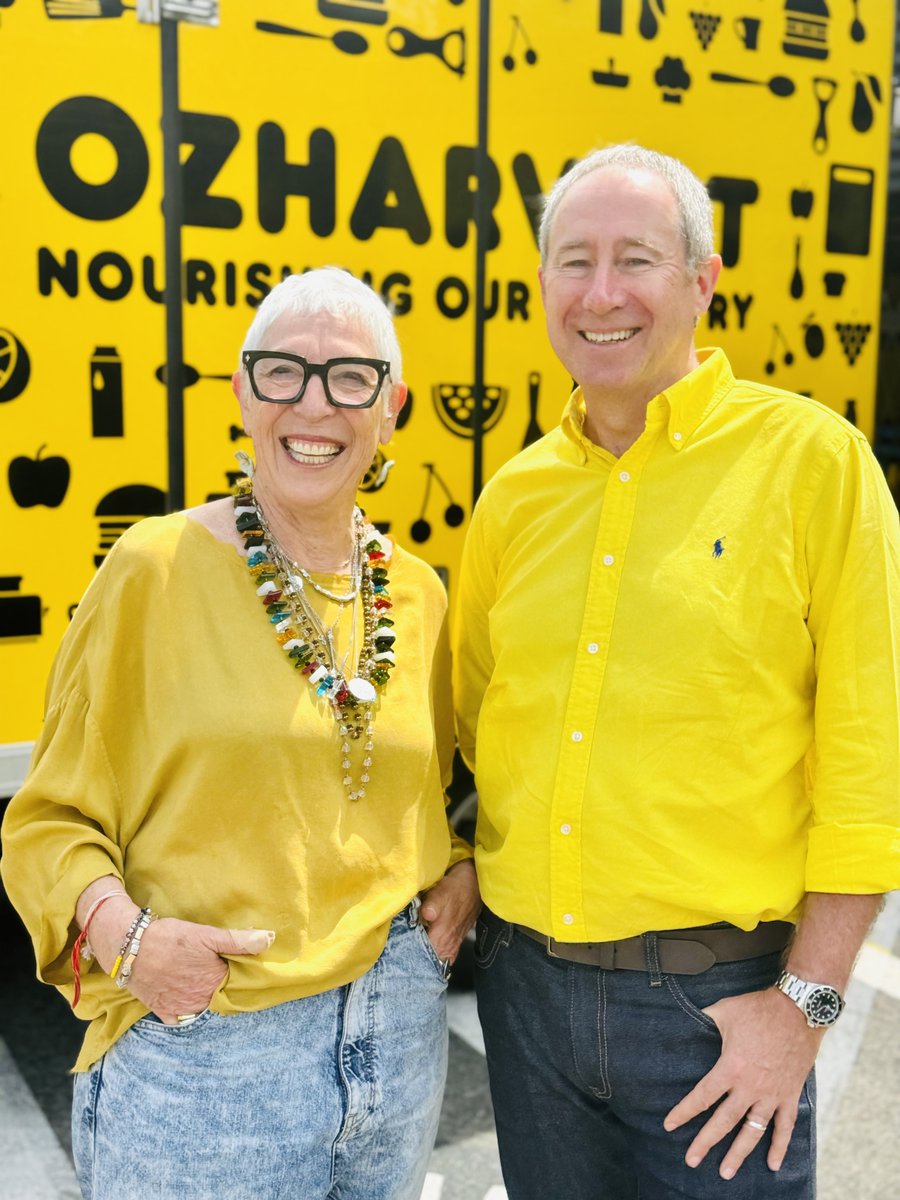 We’re so excited to welcome a new CEO, James Goth, to our family in March 2024 as our
Founder, Ronni Kahn AO moves to Founder and Vision-in-Residency role! 💛 Find out more here: ozharvest.org/news/new-annou…