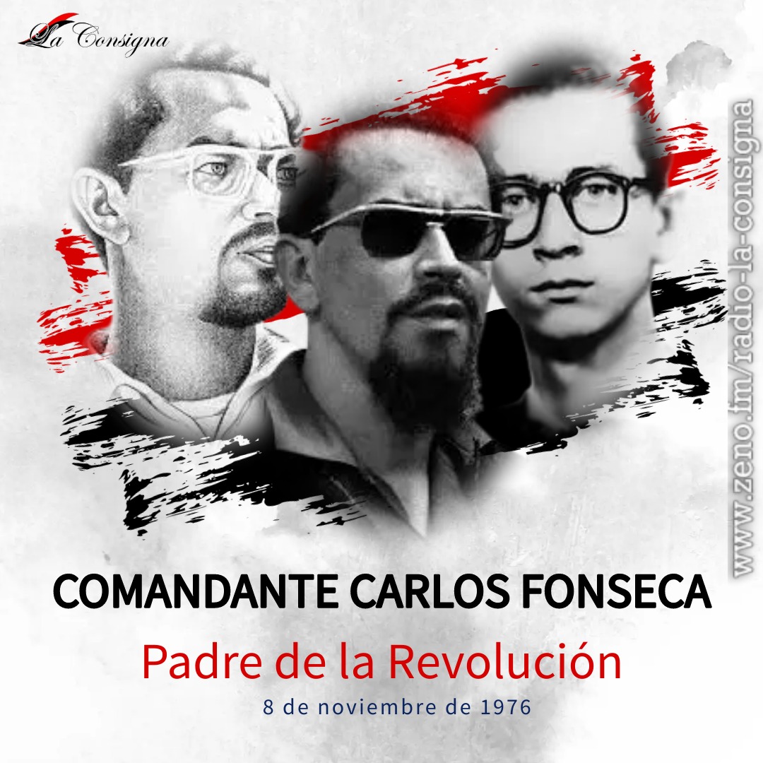 Comandante en Jefe Carlos Fonseca Amador, Nicaragua entera de grita : PRESENTE.
#LeónRevolución
#ComandanteCarlosComandanteEnJefe
<a href="/MilyBA2/">MilyBA</a>
<a href="/nykskstro/">Ny Castro</a>
<a href="/quezadar2/">REYNA CANALES</a>