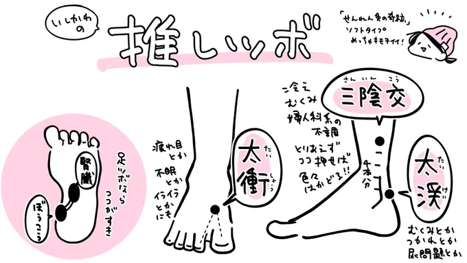 おはようございます!ねむ!  今朝めっちゃ冷えてるね!そろそろ秋が深まるみたいだから足先までしっかり温めるの意識したいね🔥🔥 足のツボで好きなやつ置いときますね🍀🍀