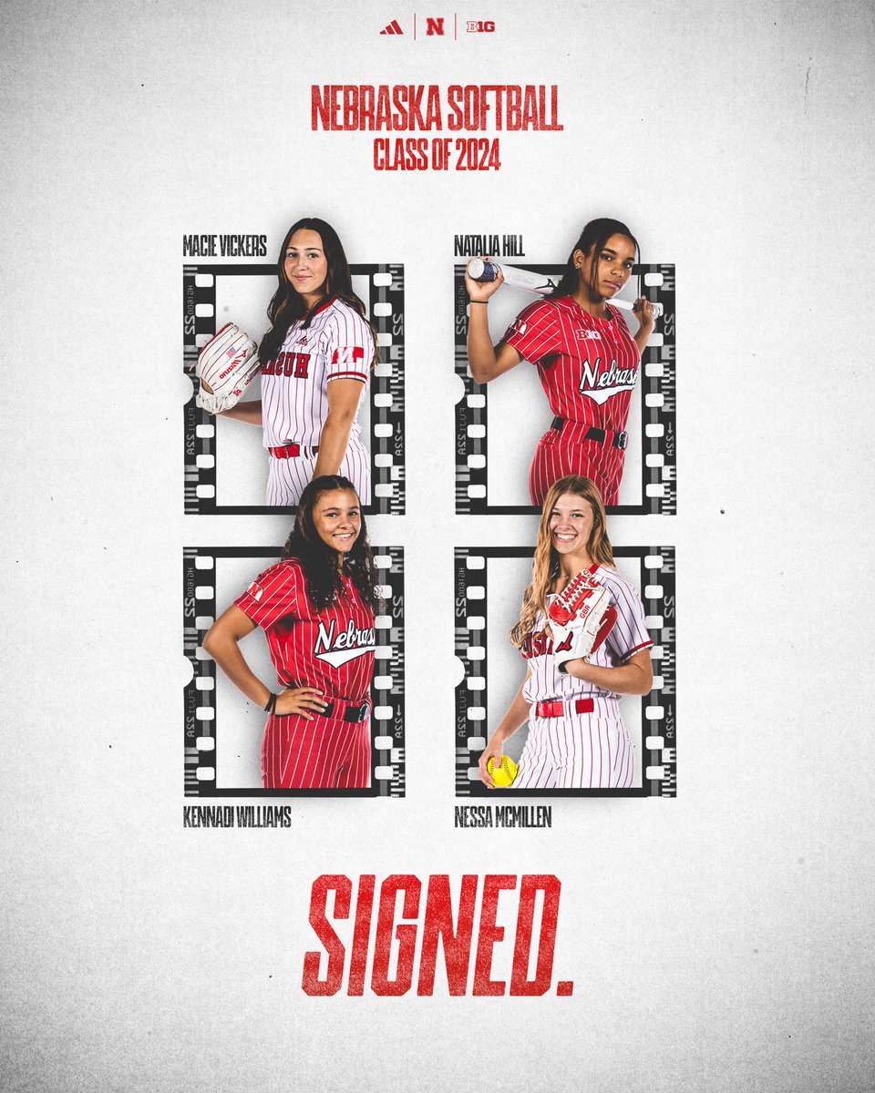 What a group‼️ Husker Nation, give a warm welcome to the newest members of the Red Team. 🗞️: go.unl.edu/4e7q