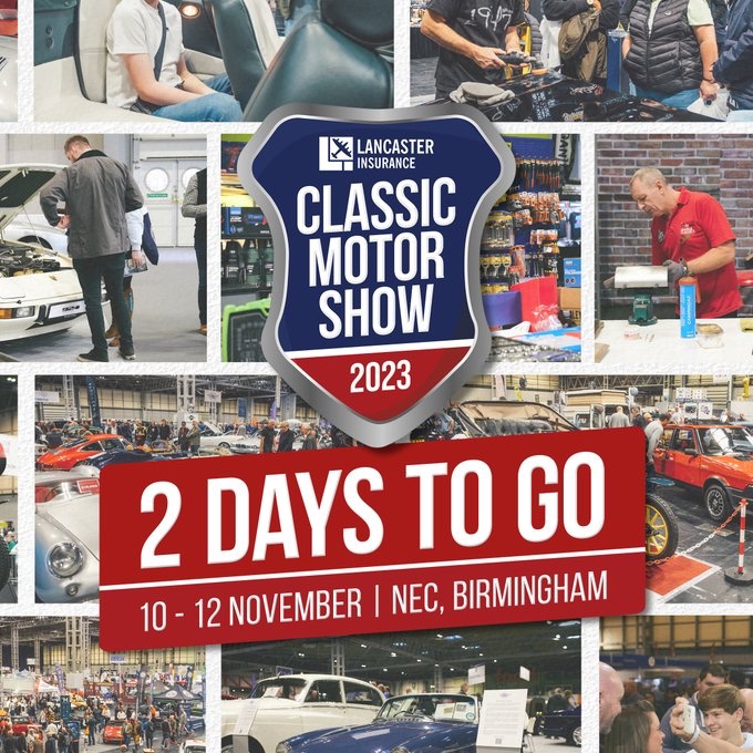 289Register's tweet image. Only 2 days to go -  come and see us in hall 1!  @ClassicMotorNEC #t289r #cobra