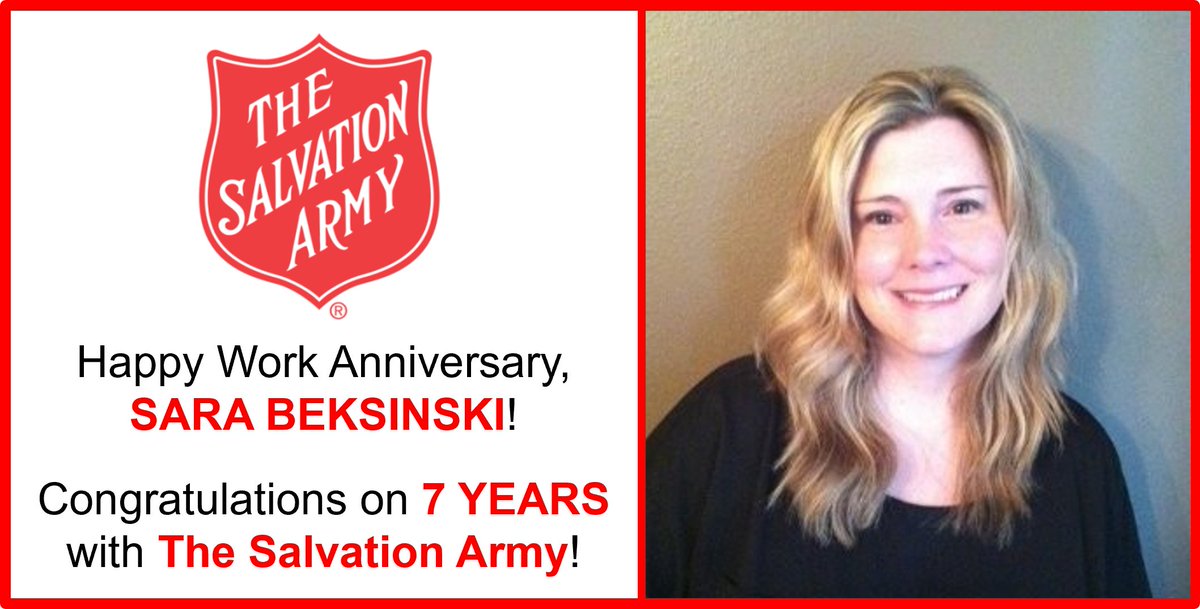 Congratulations to candidate placement Sara Beksinski  and @SalvationArmyNW on celebrating this recent career milestone. Wishing you another amazing year as Director of Development!
#Directorjobs #Developmentjobs #Nonprofits #Salvationarmy #Majorgifts #KEES #Development #KEES