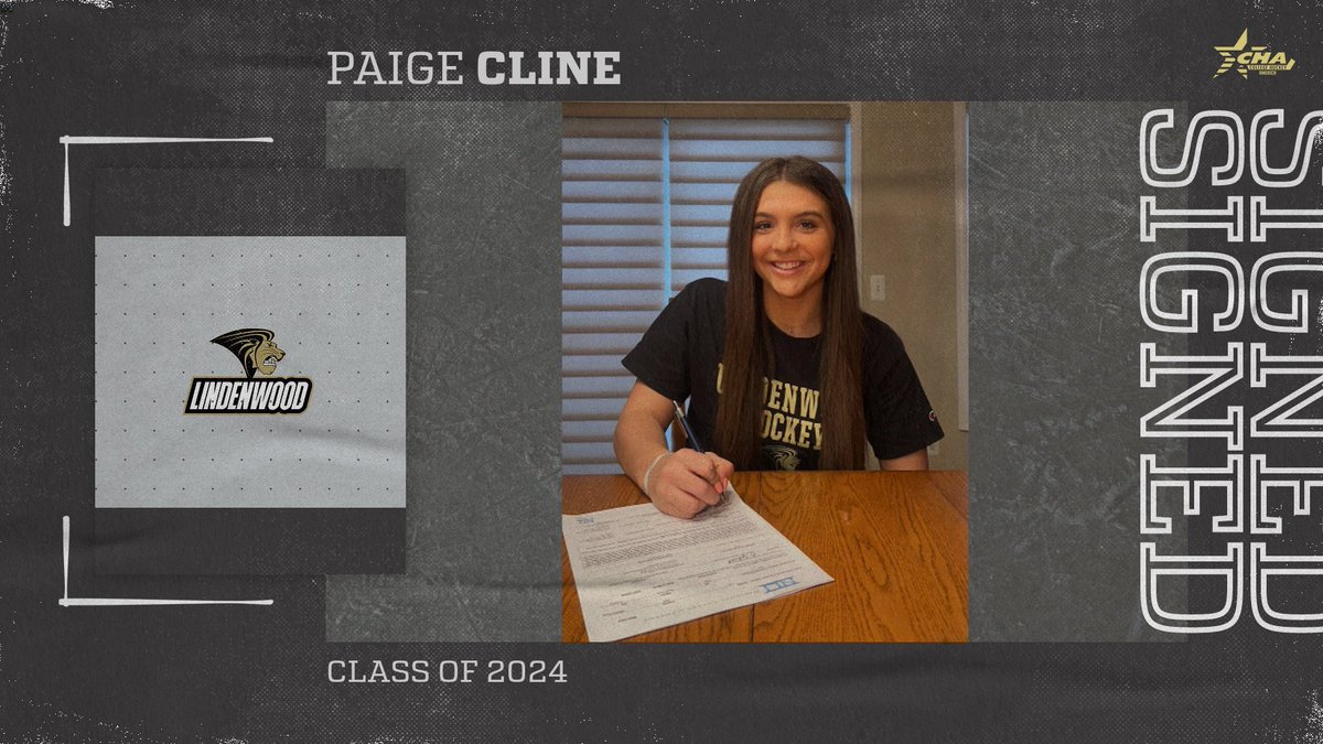 LU_Hockey's tweet image. It’s official!! Super excited to welcome Paige Cline as part of our incoming 2024 class🦁✍🏼

🏒Forward
📍Chesterfield, MI