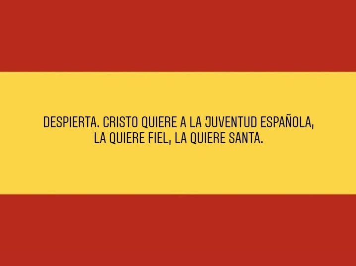 UniCatolicos_es's tweet photo. ¡Despierta! Dios te quiere fiel, te quiere santo. https://t.co/NDTasFWHH7