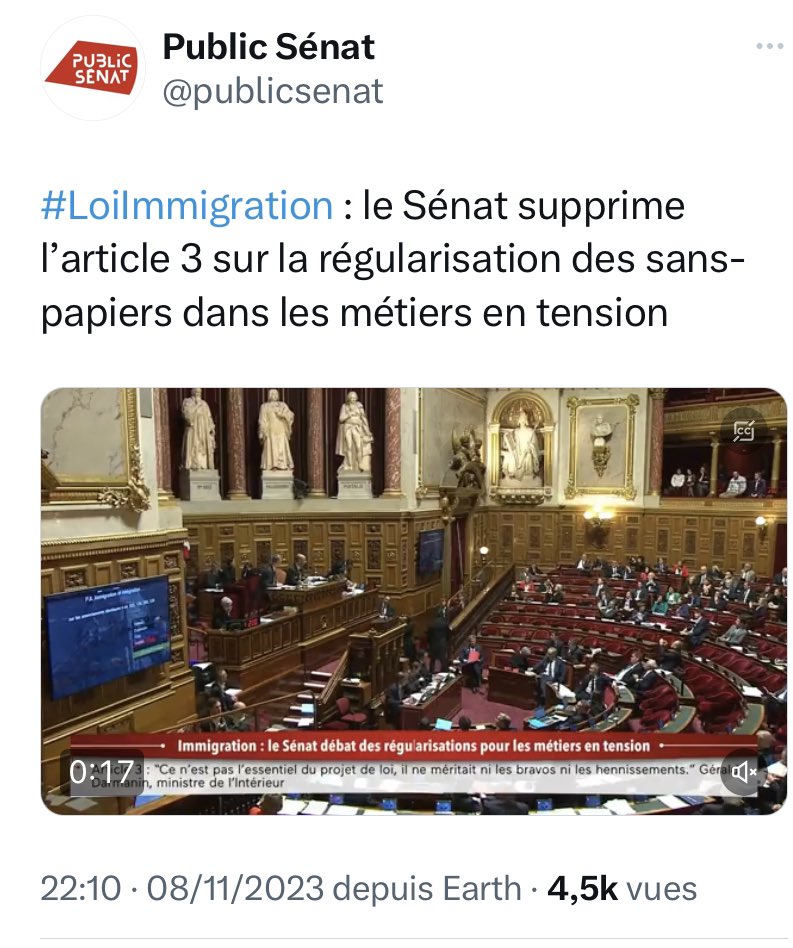 PanettonePazzo's tweet photo. Vous ne suivez peut-être pas mais sachez que ces dernières heures le Sénat c’est le musée de horreurs xénophobes https://t.co/b9z8Nk4vuI