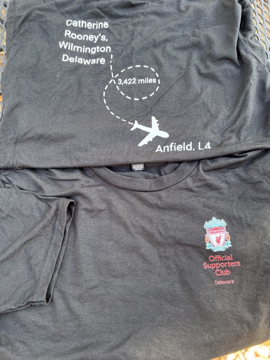 OLSCDelaware's tweet photo. Membership has its benefits, #OLSCDelaware ! Check out our new First State Kopites T-shirt 🎉 ⚽ #YNWA https://t.co/Lca5F1j1pU