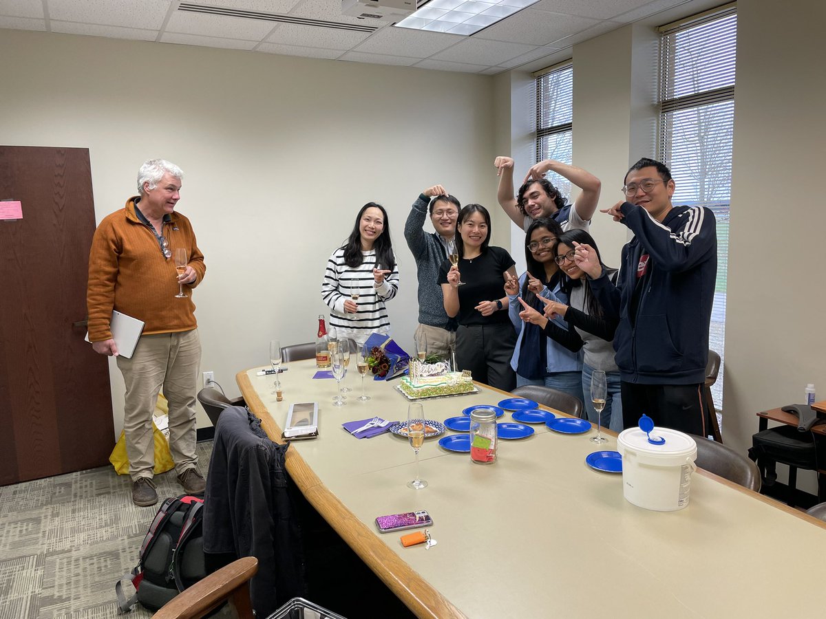 YangYangECO's tweet photo. Big congrats to my 1st PhD, Dr. Shasha Yang! Well deserved high-pass defense. Very proud of you! https://t.co/vFUM9sgvOR