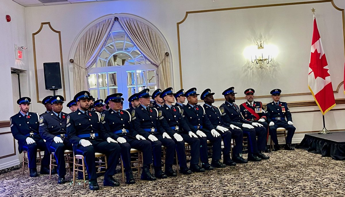 Today we welcomed 11 new Divisional Special CST.’s and 9 Prisoner Escort Officers to the #PRP family. A remarkable group that will assist greatly in their roles to help re-orient our sworn officers to respond to the highest priority demands. #CSWB