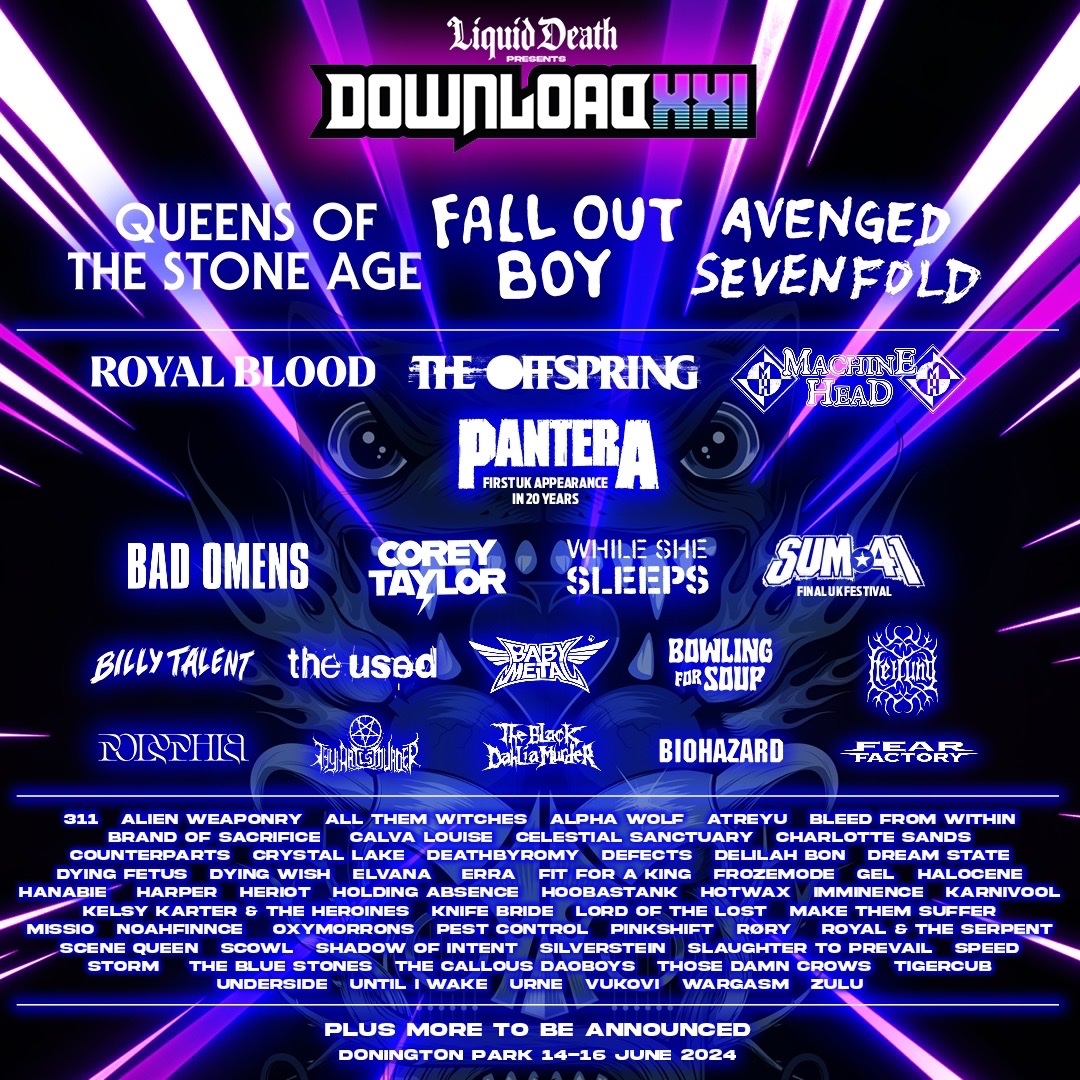 We’re excited to be back at @DownloadFest next summer for DLXXI 

See you there!!

#DLXXI