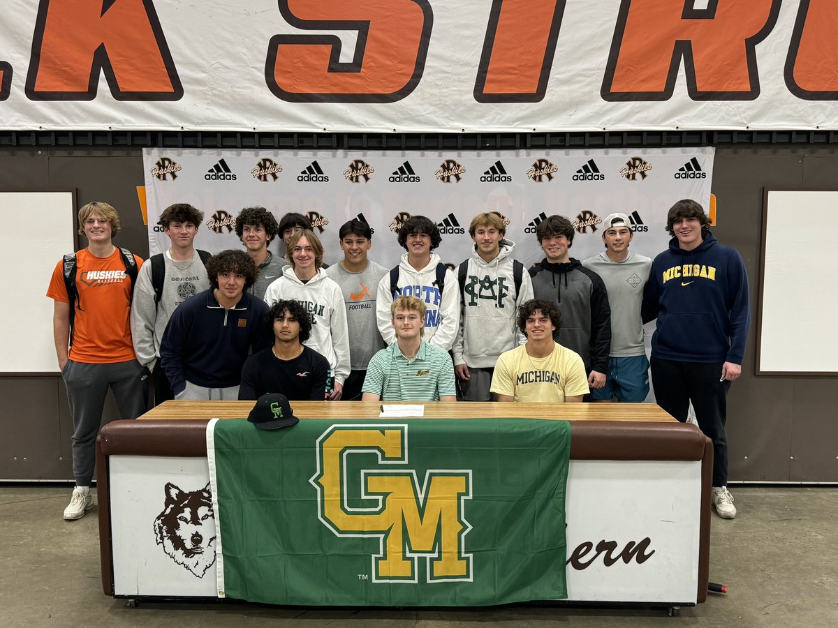 PNHuskieSports's tweet photo. Congrats to Ty Tomlinson on his commitment to play baseball at George Mason University. #PACKstrong https://t.co/bycxUo2gvO