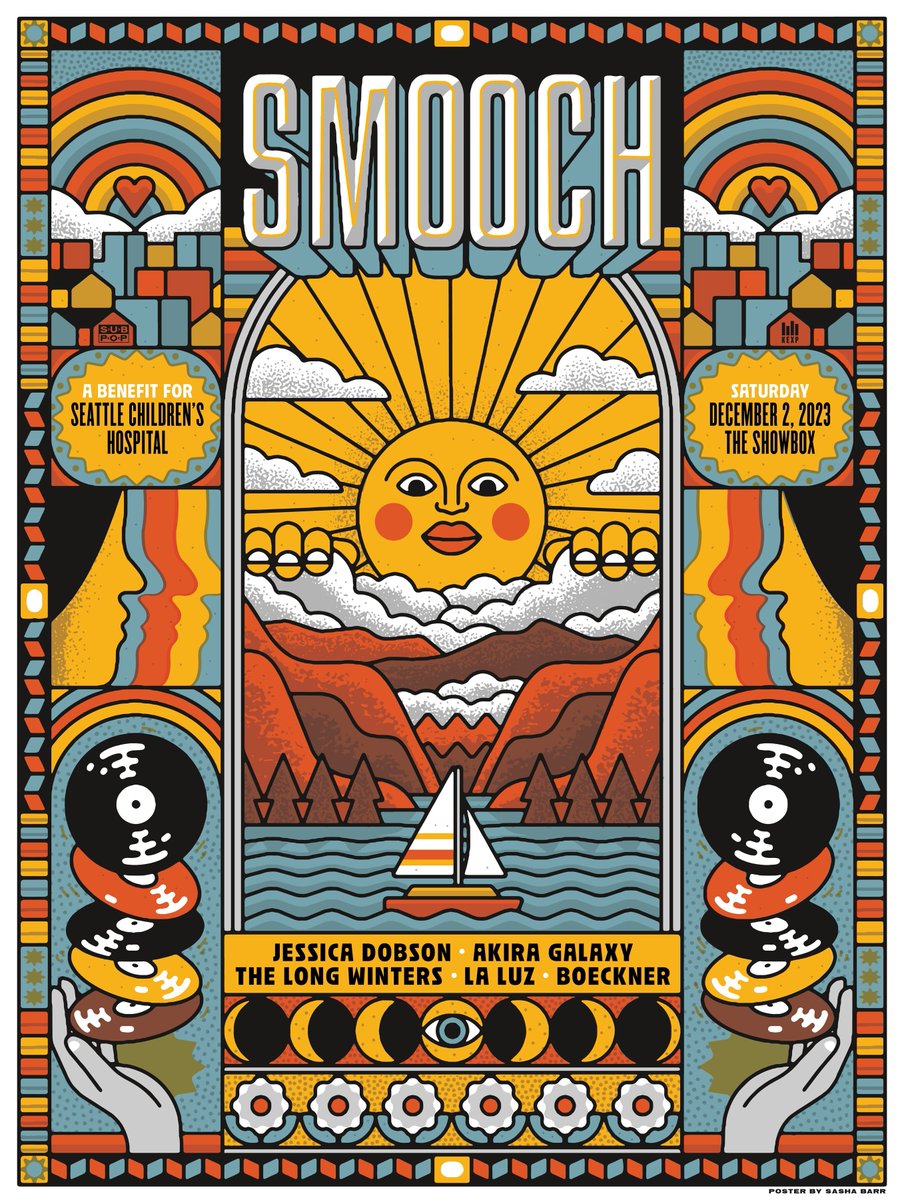 Support @seattlechildren's Uncompensated Care program by joining us at @smoochforkids 2023! Playing this year's benefit: Boeckner, @laluzers, The Long Winters & @akiraament. Plus a special set from Jessica Dobson (@deepseadiverbnd) for VIP tix! Purchase: bit.ly/3FSFeg2