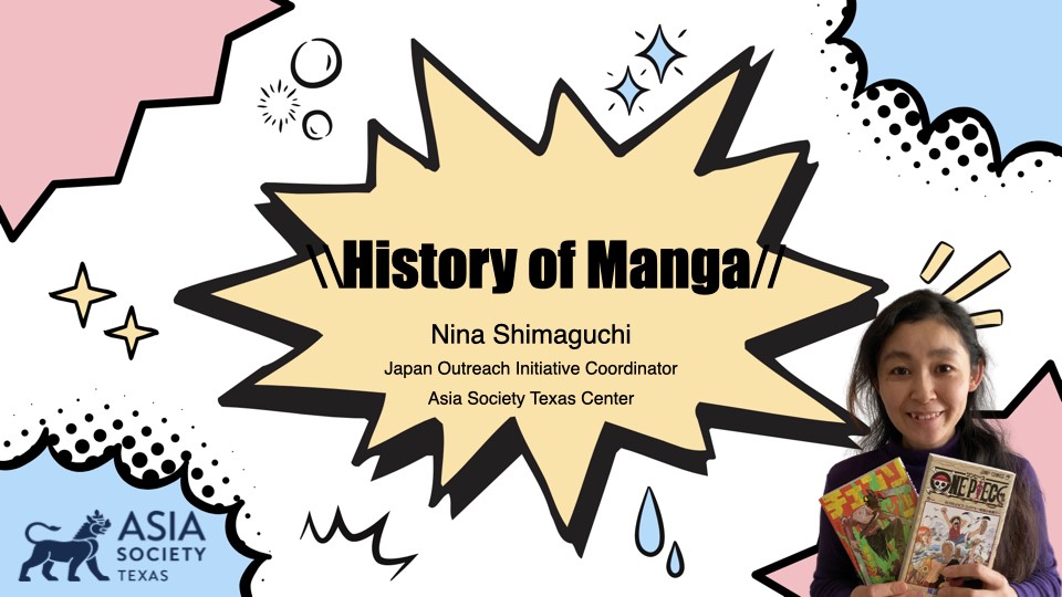 KatyLibrary's tweet image. Join us tomorrow at 4:30 - 5:30 to learn about the history of Japanese manga and how comics are created by professional cartoonists. Students in Grades 6-12 are welcome. ADA accommodations are available. #katybranchlibrary #katyteens #hcpl #hcplteens #asiasocietytexascenter