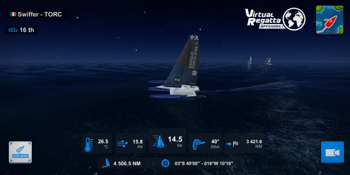 Swiffer (@swiffer_torc) on Twitter photo Je continue de m'accrocher sur la @TransatJV après presque 11 jours de courses !
J'espère que le vent tournera en ma faveur les deux prochains jours :)
Vamos <a href="/TorceSailing/">Torc eSailing / YWCN</a> 🐗🐗🐗 Je continue de m'accrocher sur la @TransatJV après presque 11 jours de courses !
J'espère que le vent tournera en ma faveur les deux prochains jours :)
Vamos <a href="/TorceSailing/">Torc eSailing / YWCN</a> 🐗🐗🐗
