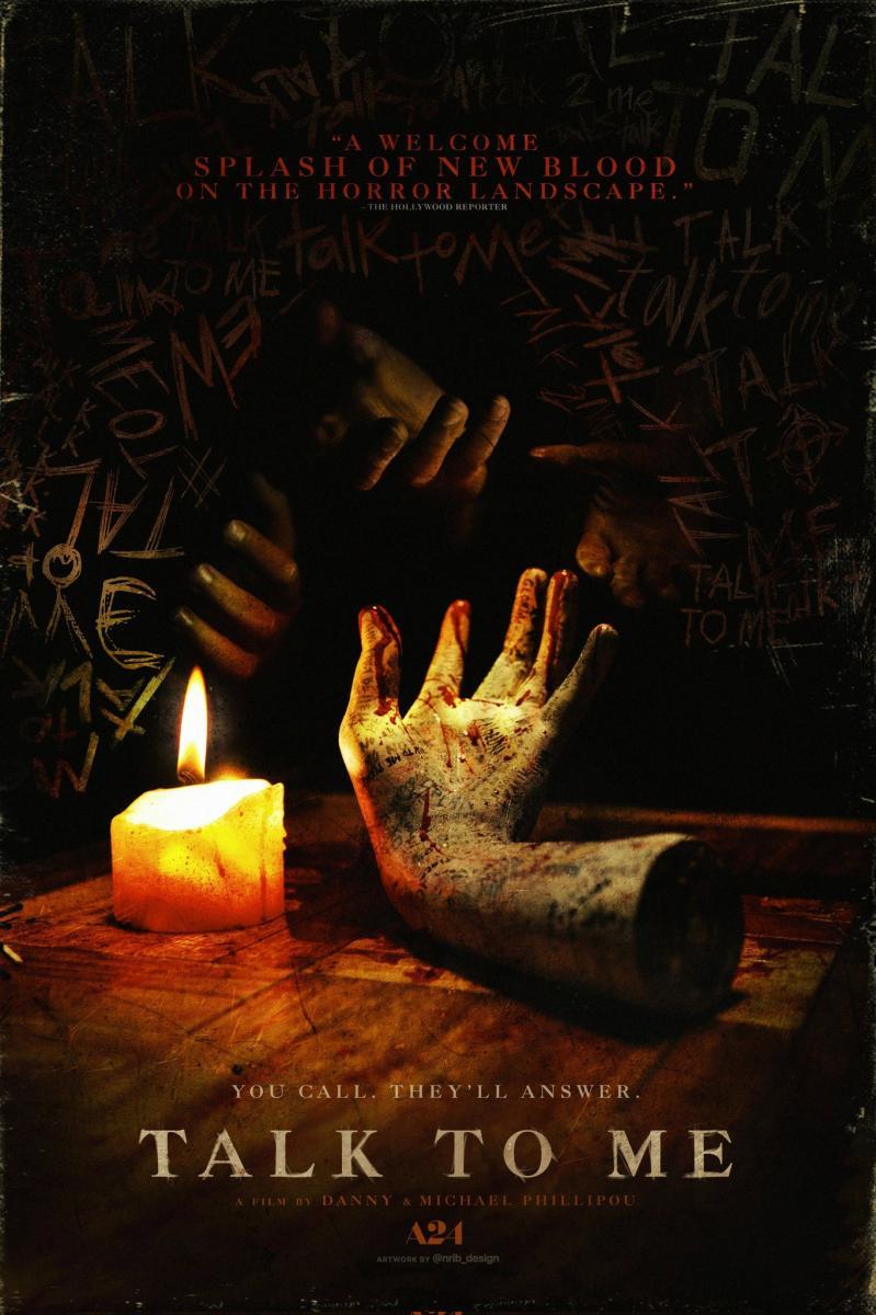 Ive been wanting to see this one for a while! Ive gotta HAND it to em, it was a great movie! 😂 (Sorry ik that was cheesy) @zoeterakes was fucking brilliant! Loved them in Wentworth and love them even more in Talk to me! 
#NowWatching #HorrorCommunity #Horrorfam #HorrorMovies