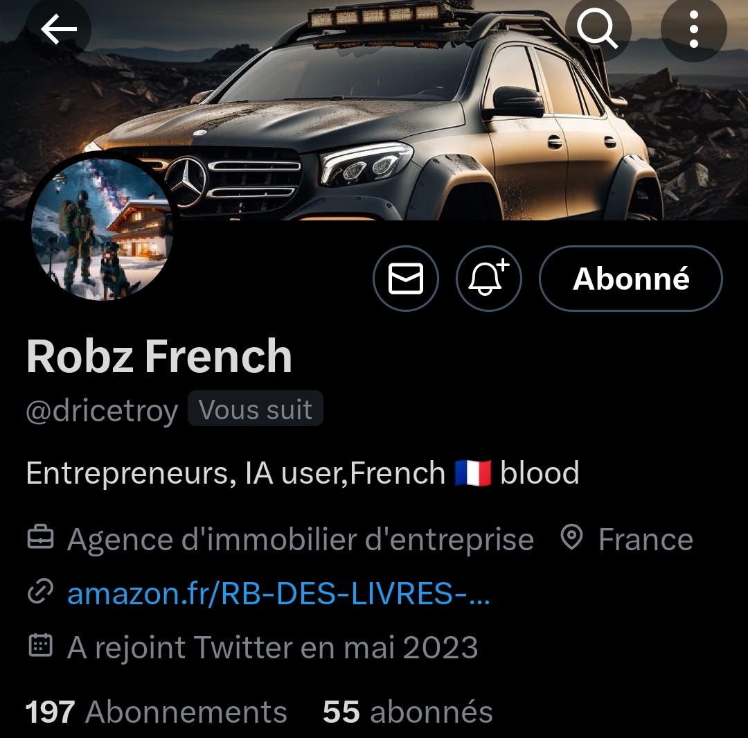 INFO🚨Mes amis abonnés😉Ainsi que l'équipe #JambonBeurre 🇨🇵 
Notre ami  @dricetroy   👍Aurait besoin d'un petit coup de pouce pour grossir sa TL!Et ainsi lui donner plus de visibilité ! Merci de vous abonner à lui !🙏Merci et n'oubliez pas!Tous ensemble nous sommes plus forts!🇨🇵