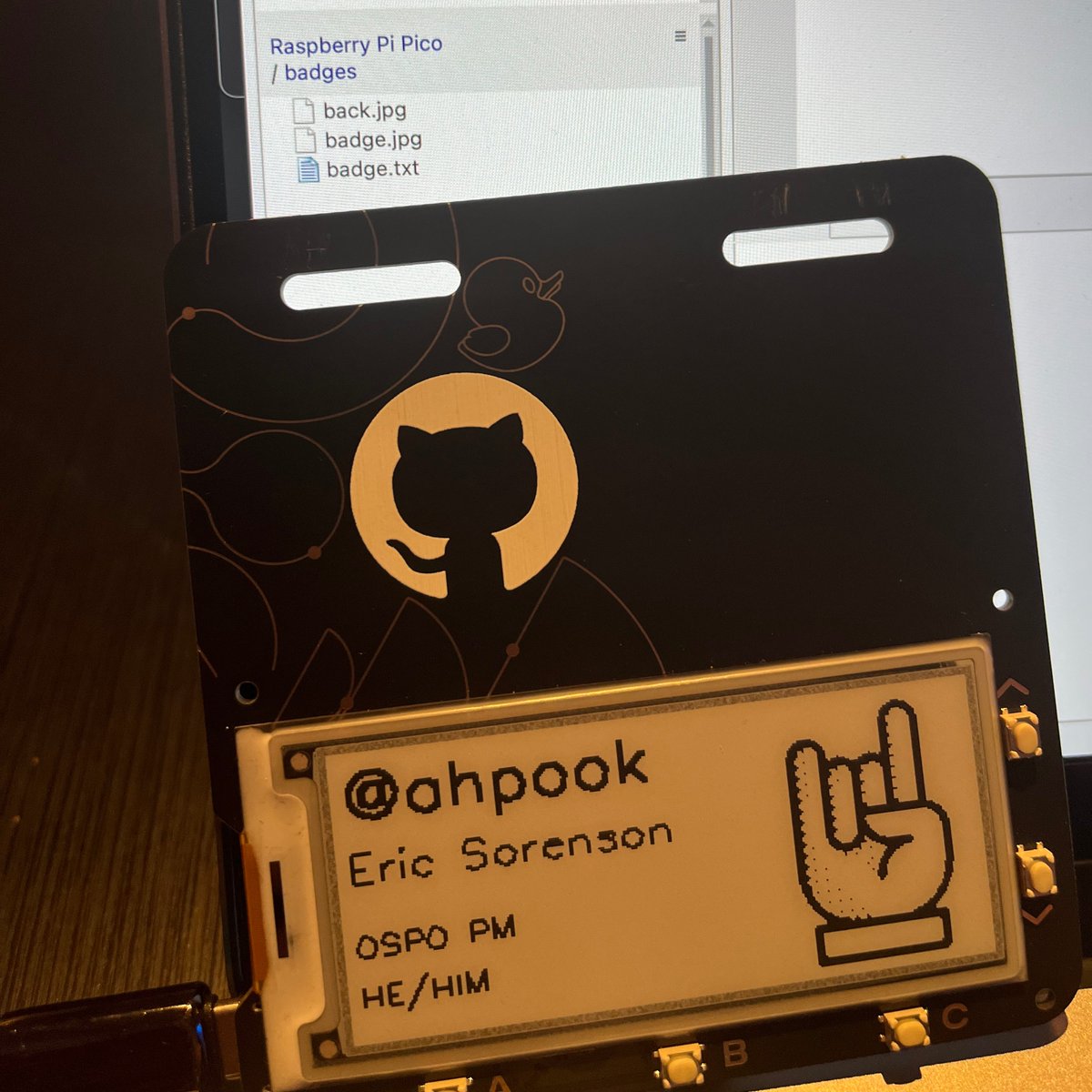 Come find me at #GitHubUniverse to chat open source and governance. (Or if you want your badge hacked!)