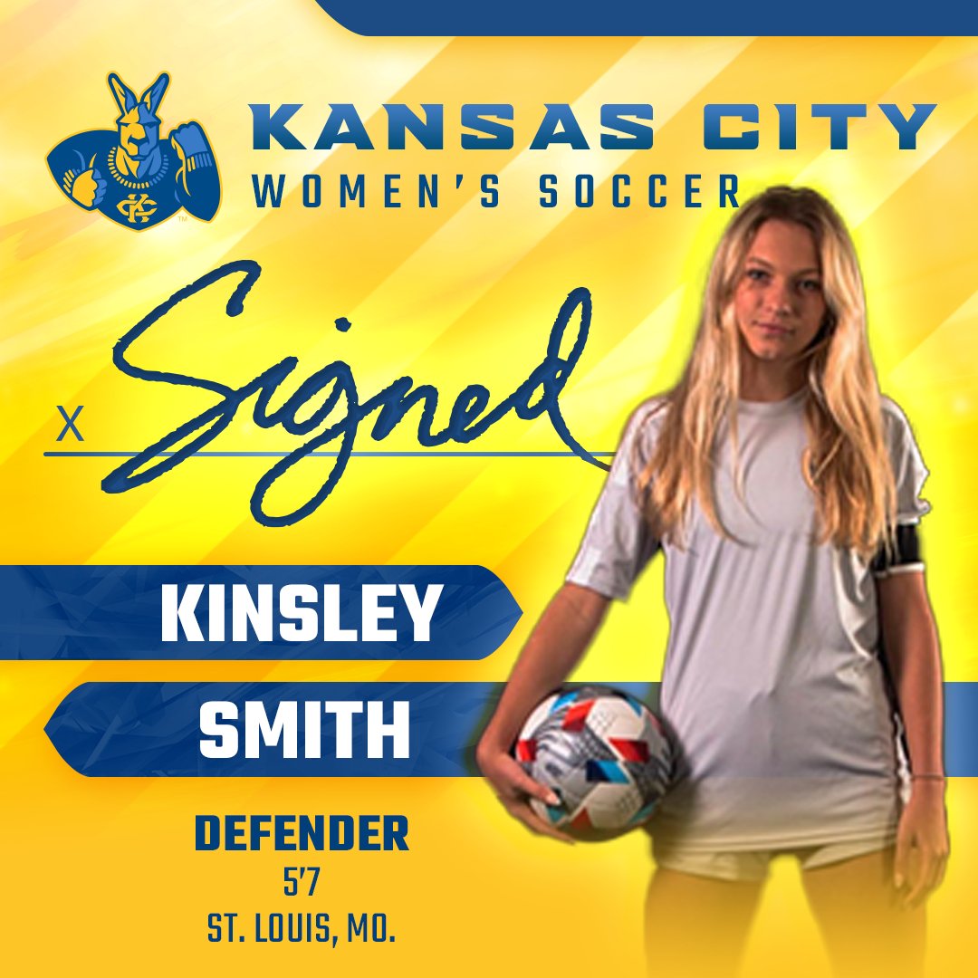 𝓢𝓲𝓰𝓷𝓮𝓭 🦘🆙
Welcome to Roo Nation, Kinsley!
#ROOUP | #DeclareKC
