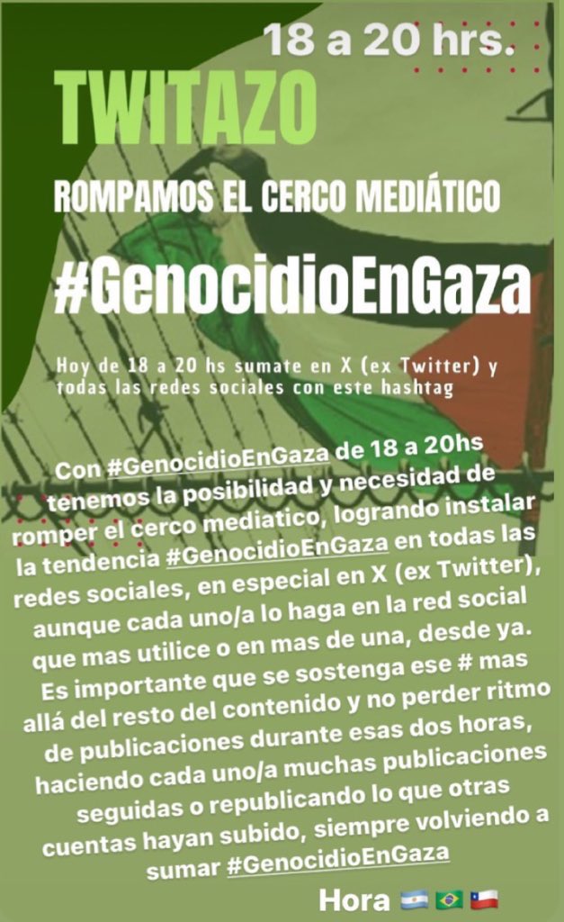 #GenocidioEnGaza #Genocide_in_Gaza 🇵🇸