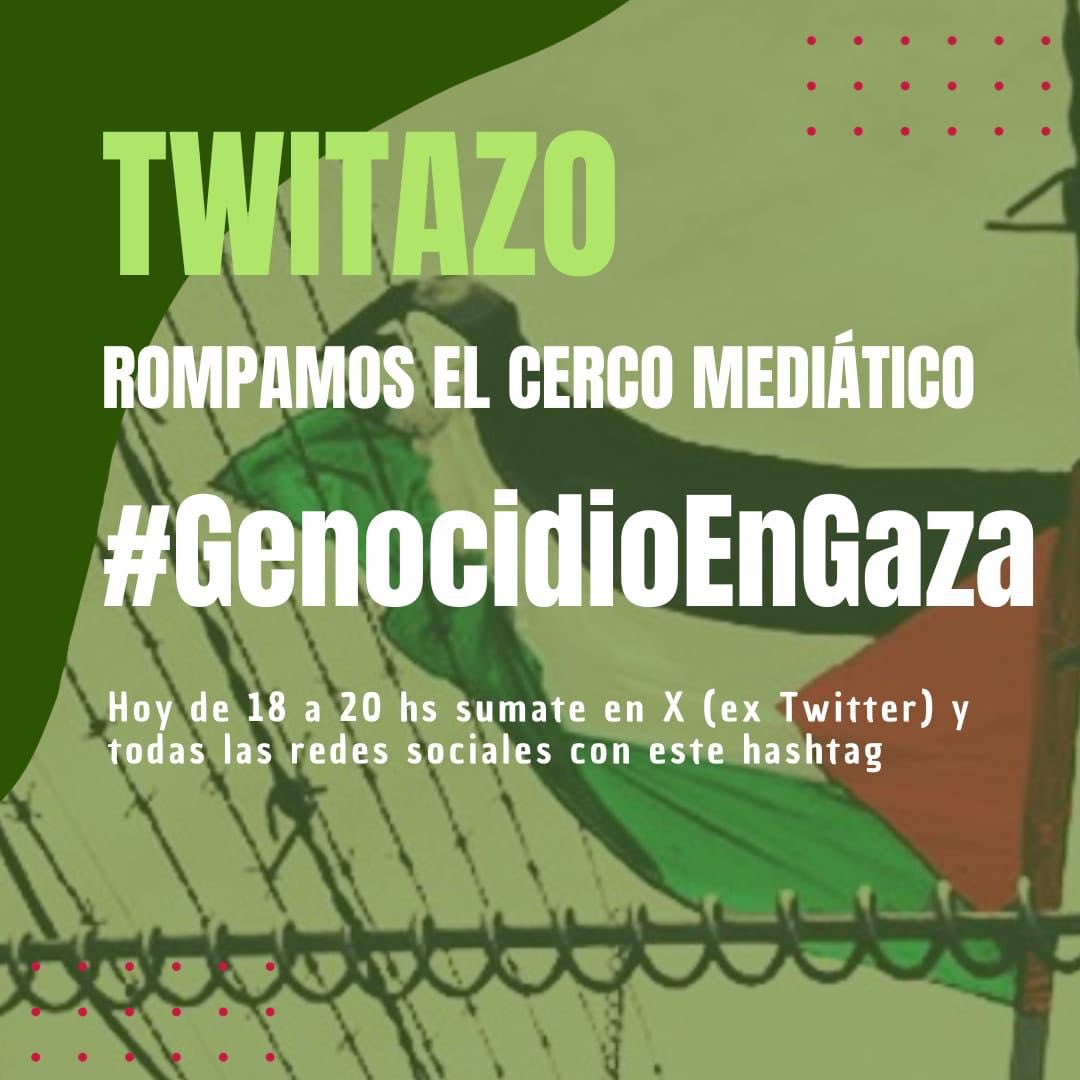 #GenocidioEnGaza
