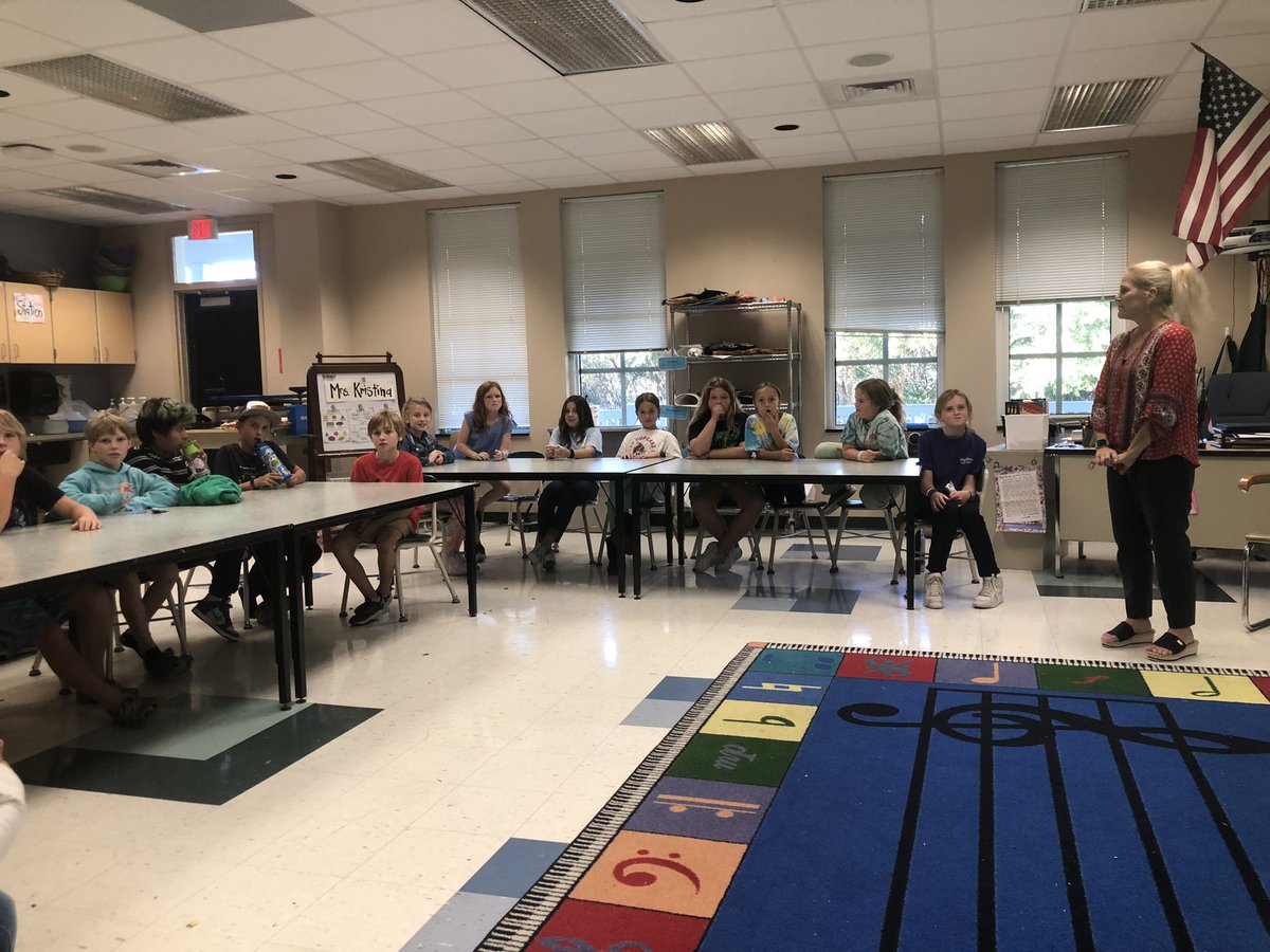 Steve_Basnight's tweet photo. This is the way to end a workday in @Daretolearn_DCS. I got to meet with the Cape Hatteras Elementary Student Government Leadership Team & discuss ways we can work together to improve their school. Great questions, ideas, & input. #DareToLearn #increasingstudentlearninganddoing https://t.co/5ANTFUJTRC