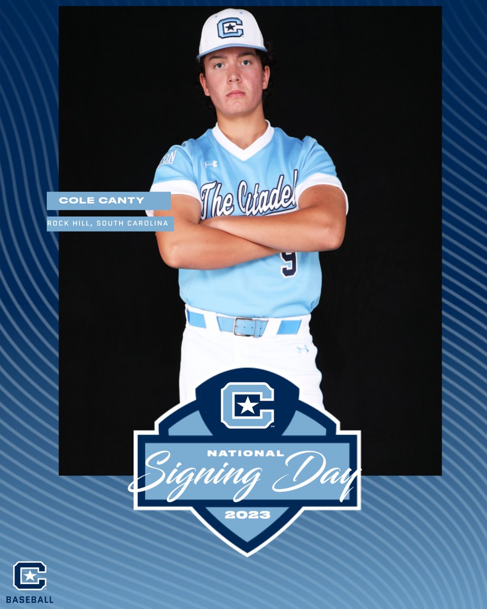 CitadelBaseball's tweet image. 𝓢𝓲𝓰𝓷𝓮𝓭🖊️

Welcome to The Citadel, Cole!

#OurMightyDogs