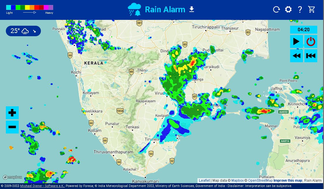 #Madurai possibly having one of its best #NortheastMonsoon in recent years. #COMK #NEM2023