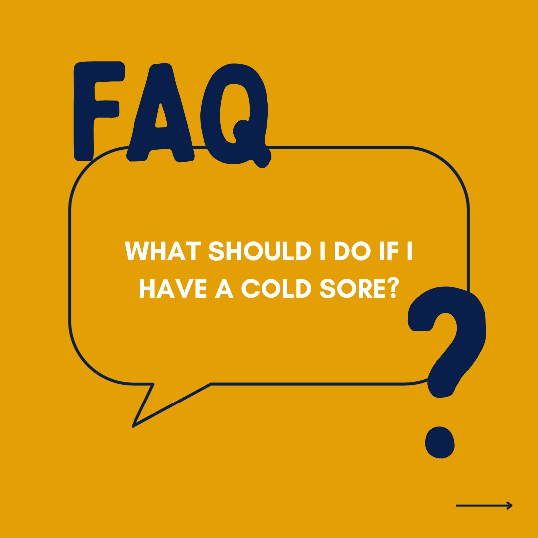 RPDentalStudio's tweet photo. Answering a frequently asked question 💬 What should I do if I get a cold sore?

SWIPE → for the answer! 

What other dental related questions do you have? Let us know! 😊

#RPDental #DentalQuestions #AskADentist https://t.co/eNVdXmRX2K