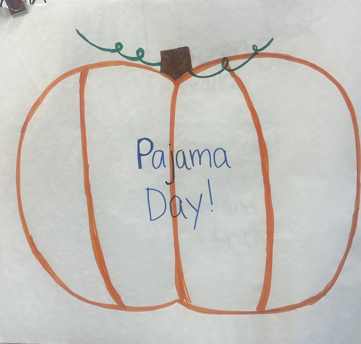 kristendalton_'s tweet photo. My 1st graders are so excited to earn their whole class reward, a PJ Day on Friday! Students had to remove all of the orange sticky notes for good behavior/acts of kindness to reveal a “secret message”. #cozyfriday #positiverewardsystem @OakPark_NPSD https://t.co/hyPiUCeA26