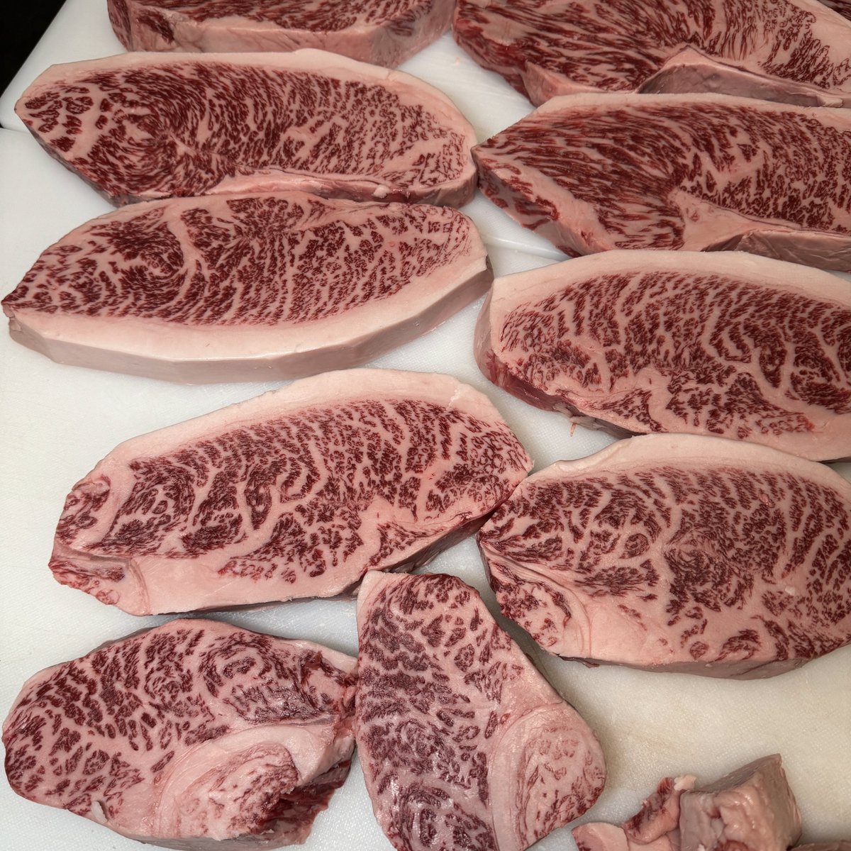 LigmaWagyu's tweet photo. 🇯🇵🥩A5 Picanha !!

We're happy to announce that we've received our first shipment of A5 Picanha. At first glance, cutting into this seemed to be intimidating as the whole loin weight 11lbs which is almost double the size of our average Australian Wagyu Picanhas. https://t.co/01jGeaZYzY