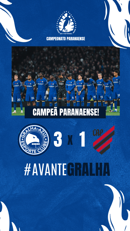 GAEC_PR's tweet photo. COLOCA UMA TAÇA NA CONTA! 1⃣7⃣
A Gralha-Azul conquista mais uma vitória e garante o décimo sétimo título paranaense!🐦☑️
🏆 Gralha-Azul 3x1 Athletico-PR
⚽️ Badega (2x), Saimon
#GAECxCAP | #Paranaense
#AvanteGralha 🇭🇳 https://t.co/9PC9AeIucN