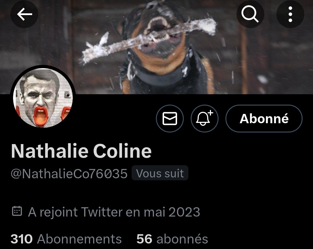 INFO🚨Mes amis abonnés😉Ainsi que l'équipe #JambonBeurre 🇨🇵
Notre amie  <a href="/NathalieCo76035/">Nathalie Coline</a> 👍Aurait besoin d'un petit coup de pouce pour grossir sa TL!Et ainsi lui donner plus de visibilité!Merci de vous abonner à elle🙏!Merci et n'oubliez pas!Tous ensemble nous sommes plus