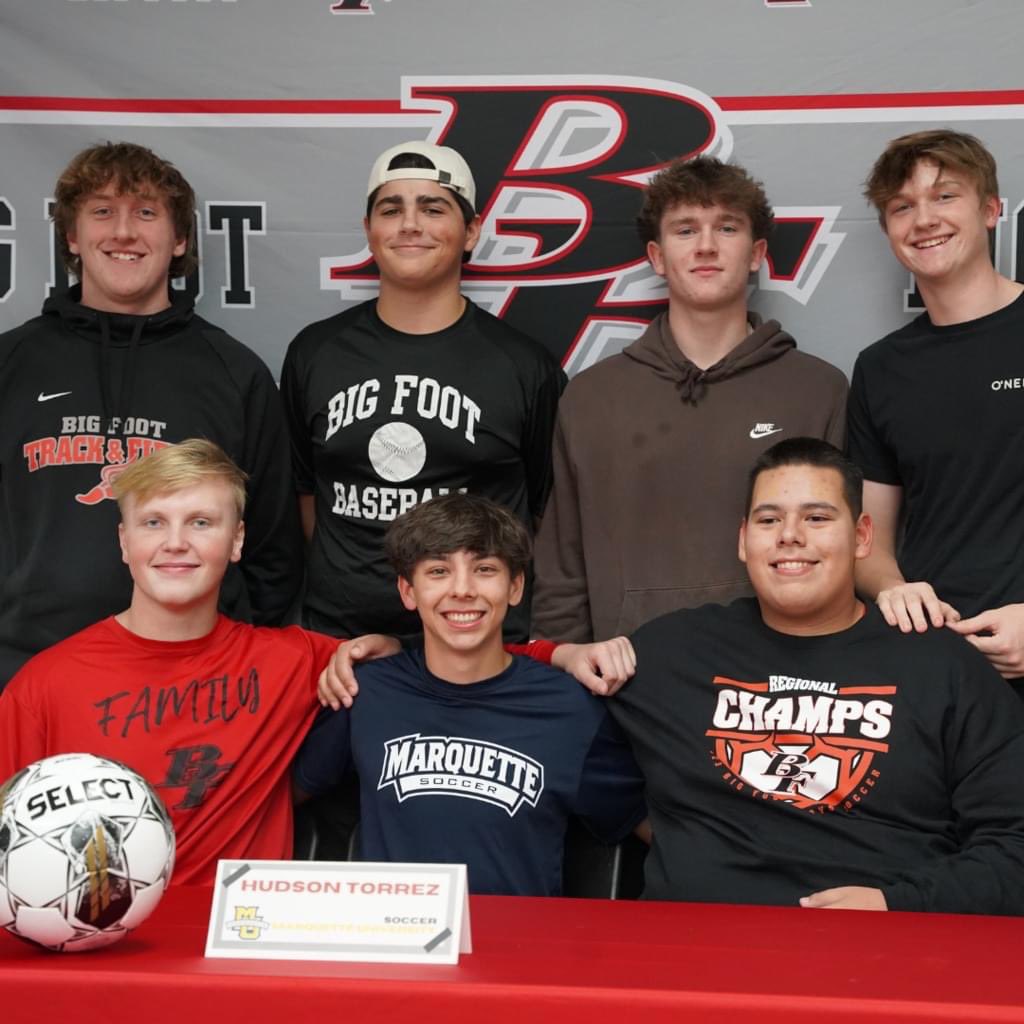 bfathletics's tweet photo. Congratulations to @hudson_torrez for signing his NLI to play Division 1 Soccer at Marquette University! We are so proud of you, Hudson! https://t.co/KvRFfKlpal