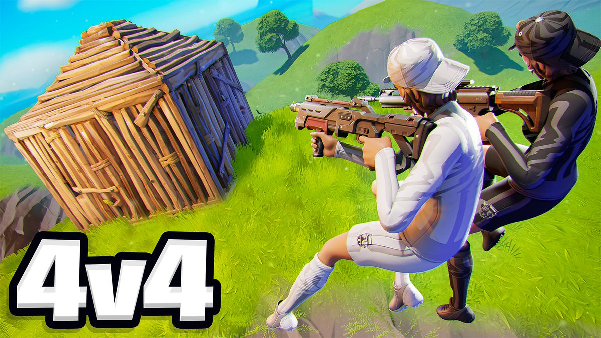 We made a 4v4 Speed Realistics 💀

Here is the code: 6377-9831-5843