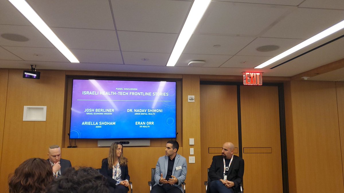 Yosef H (@yossy770) on Twitter photo Grateful to participate in the <a href="/IsraelTradeNY/">Israel Economic Mission to the USA - East Coast</a> uplifting healthcare networking event hosted by <a href="/Mayer_Brown/">Mayer Brown</a>. Even while in the midst of its biggest crisis in 50 + years, Israeli startups are producing solutions that directly save American patients (especially veterans) lives. Grateful to participate in the <a href="/IsraelTradeNY/">Israel Economic Mission to the USA - East Coast</a> uplifting healthcare networking event hosted by <a href="/Mayer_Brown/">Mayer Brown</a>. Even while in the midst of its biggest crisis in 50 + years, Israeli startups are producing solutions that directly save American patients (especially veterans) lives.
