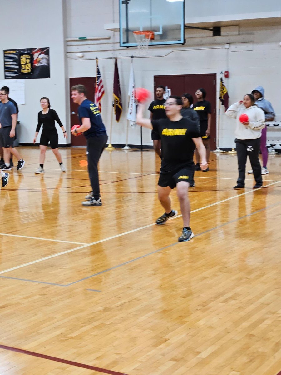 AamuRotc's tweet image. Fitness Friday:
Our Bulldogs know how to work hard but they play hard too!
Look at our Bulldogs enjoying a game of dodgeball for Fitness Friday!
#6thbrigadearmyrotc #cadetcommand #armyrotc #GoBulldogs #serviceissoverignty #rotc #bulldogbn #aamu #aamurotc