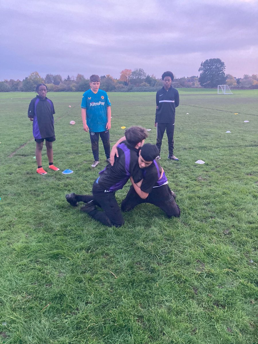 Our first KS3 rugby intervention session this evening was a success! Youngsters being given an opportunity to learn a new sport with some great values whilst getting hands on with eachother in a safe controlled environment! Bring on next week! <a href="/AldersleyHighSc/">AldersleyHighSchool</a> <a href="/AldersleySport/">Aldersley Sport</a>